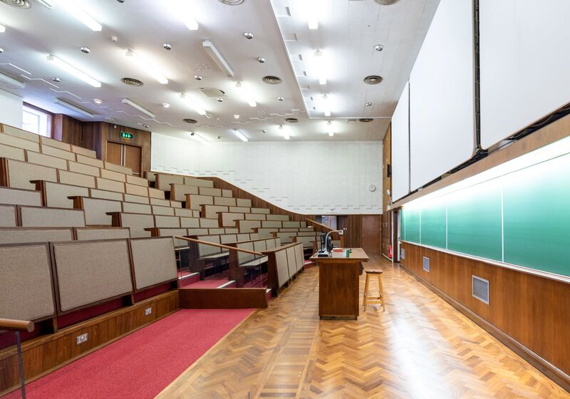 The updated Cockcroft Lecture Theatre